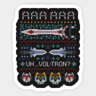 Keith Ugly Holiday Sweater Sticker